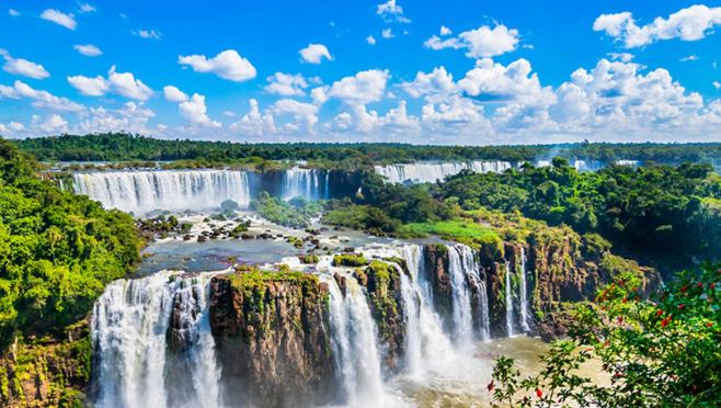 Pesona Air Terjun Iguazu Di Perbatasan Brasil Argentina